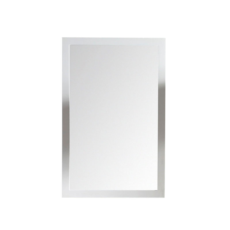 Miroir de salle de bain/meuble-lavabo Ayza, Blanc, H 33,2 po x l 17,75 po