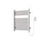 Denby Wall Mount Electric Towel Warmer-61696062-61696063