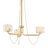 Bunda Alabaster Chandelier by Noz Nozawa for Corbett Lighting-126645520