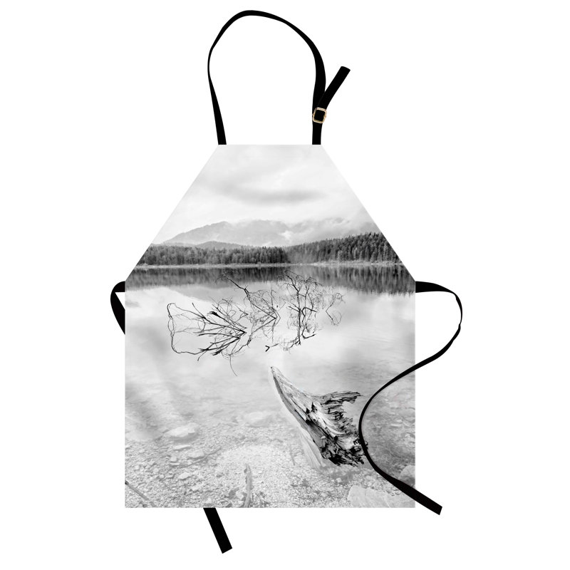 No Pattern Bib Apron