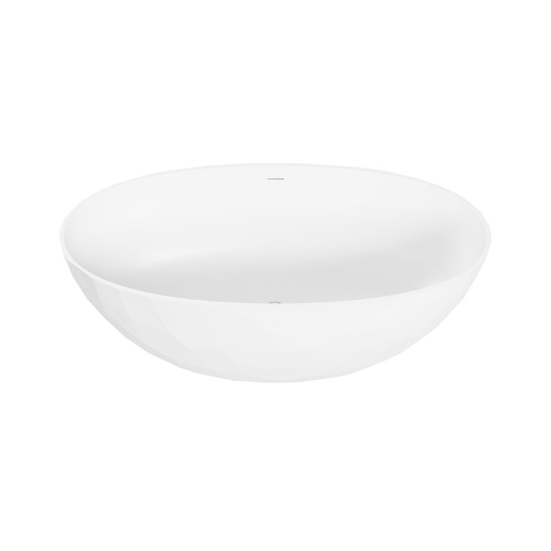 Acquabella Stelvio Air Bath Tub, Gloss White