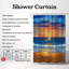 Rideau de douche Tropical Twilight - Premium-983545341