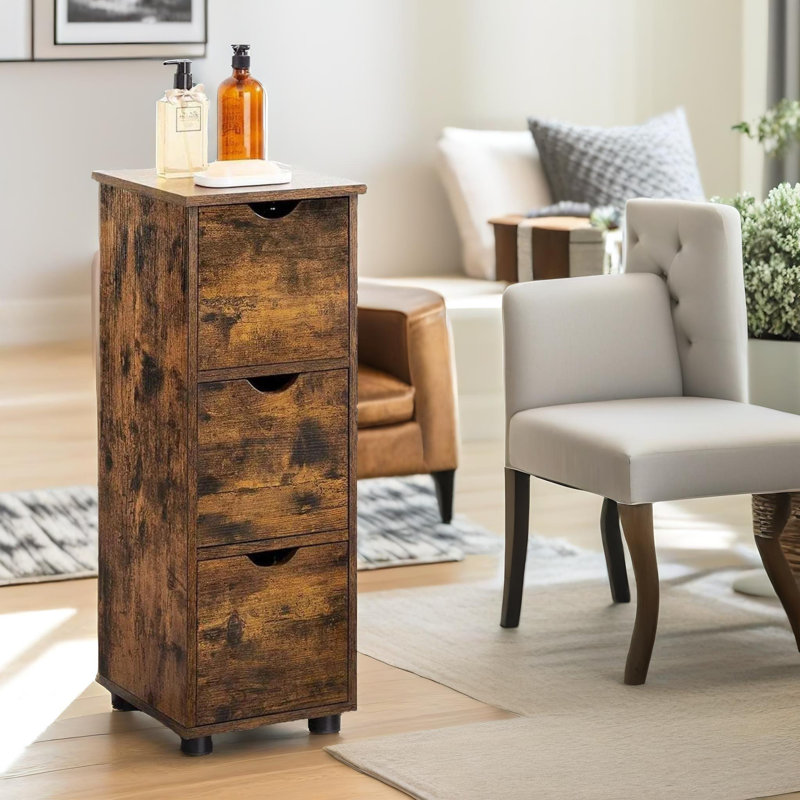 Oarryn Display Cabinet Sideboard Storage Bookcase Shelf Living Room Furniture Rustic
