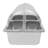 Stainless Steel Food Serving Container Rectangular Food Serving Container With Lid