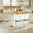 24 Inch Barstools Wood Kitchen Counter Height Bar Island Stools With Saddle Seats Backless Set Of 4-1620195053