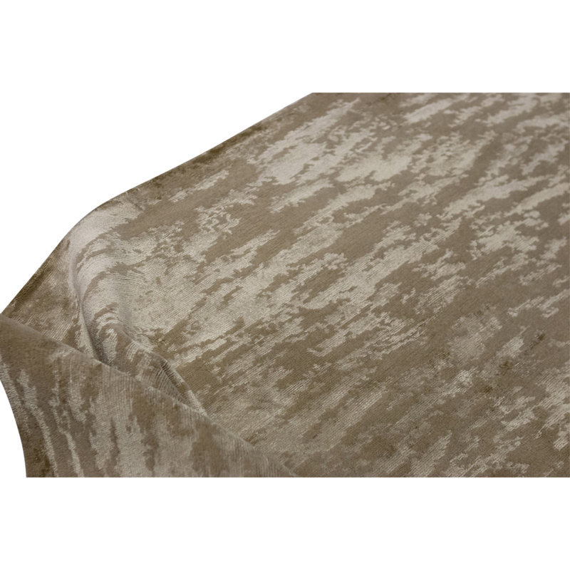High-Quality Hand-Knotted Straw Area Rug