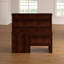 Bureau d'ordinateur avec huche Rameka-97921608