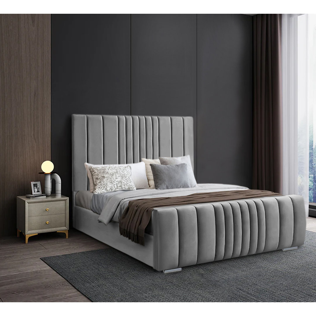 Akiyoshi Upholstered Panel Bed