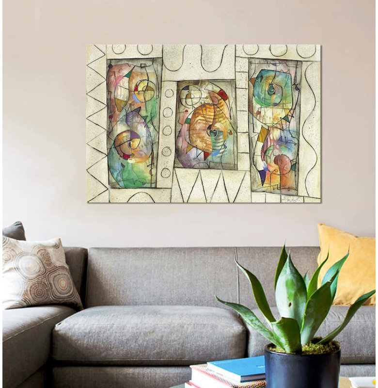 « oasis » par eric waugh, impression sur toile, H 8 po x l 12 po x P 0,75 po, Toile tendue, Pas de tapis