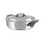 Mauviel M'cook CI Rondeau/Braiser Pan With Lid, Cast Iron Handle, 3.2-Qt