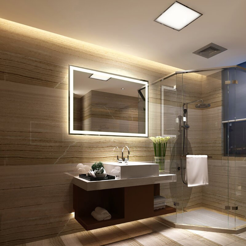 Miroir de salle de bain Abbotsford, 30 po x 42 po