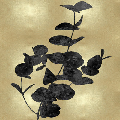 Or et noir floral 1