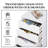 Mitchem Drawer Chest Wood File Cabinet Rolling Storage Dresser with Wheels for Home Office-37375002