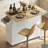 Sayre 59.4" W Manufactured Wood Rolling Kitchen Cart with Drop Leaf -106908387