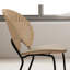 Glossy Rock Dining Table 4 - Person Four Leg Dining Set-101079134