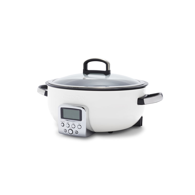 Greenpan Omni Cooker 5.6 Litre, Cream