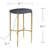 Marble Top End Table