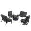 Pailynn Outdoor 6 - Piece Conversation Set-872480260