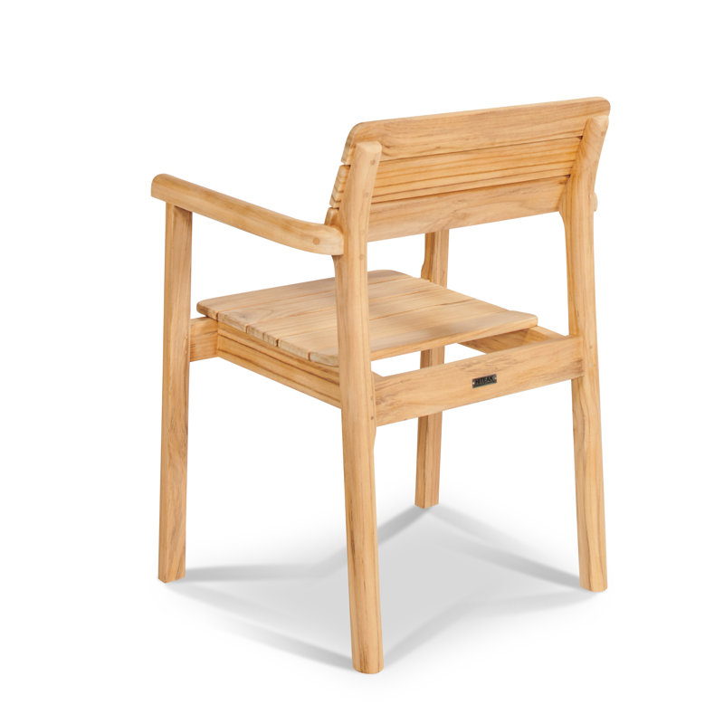 Modurn Outdoor Teak Dining Armchair