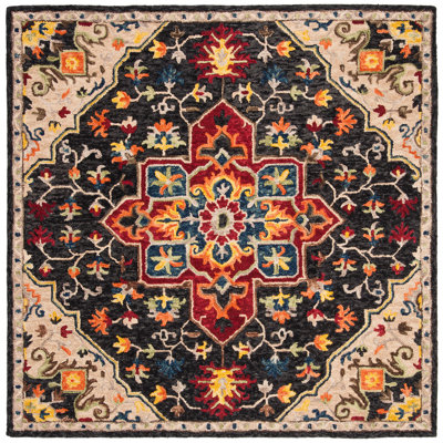Tapis oriental en laine touffeté à la main Portis