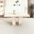 Rectangular Extendable Dining Table with sturdy base