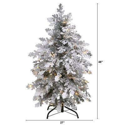 Lighted Artificial Christmas Tree