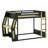 Gaming Bunk Bed With Side-Mounted Oversized RGB Desk-1398422534