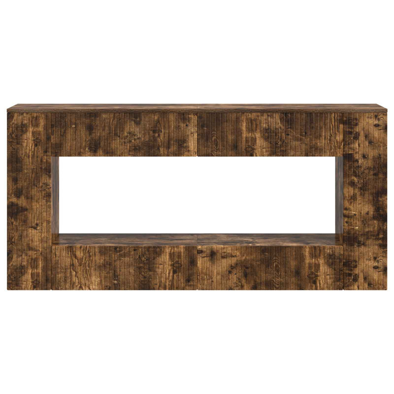 Console Table, Smoked Oak