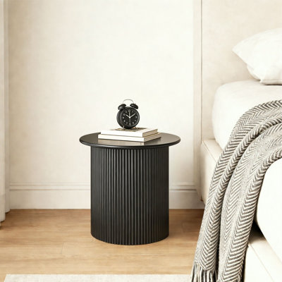 Petite table d'appoint ronde 15 po H, petite table d'appoint