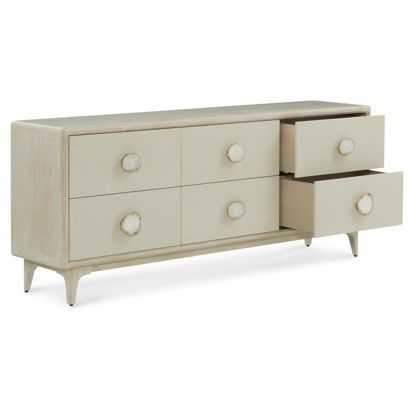 Commode à six tiroirs Alba