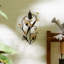 Applique murale bougie ambre lys