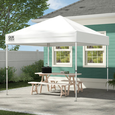 Weekender Elite 10 Ft. W x 10 Ft. D Metal Pop-Up Canopy