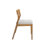 Modern Solid Wood Dining Chair with Upholstered Cushion (2 Pack)-459420459-434809191