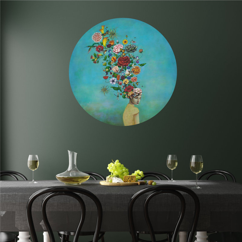 Abstract Non-Wall Damaging Wall Decal