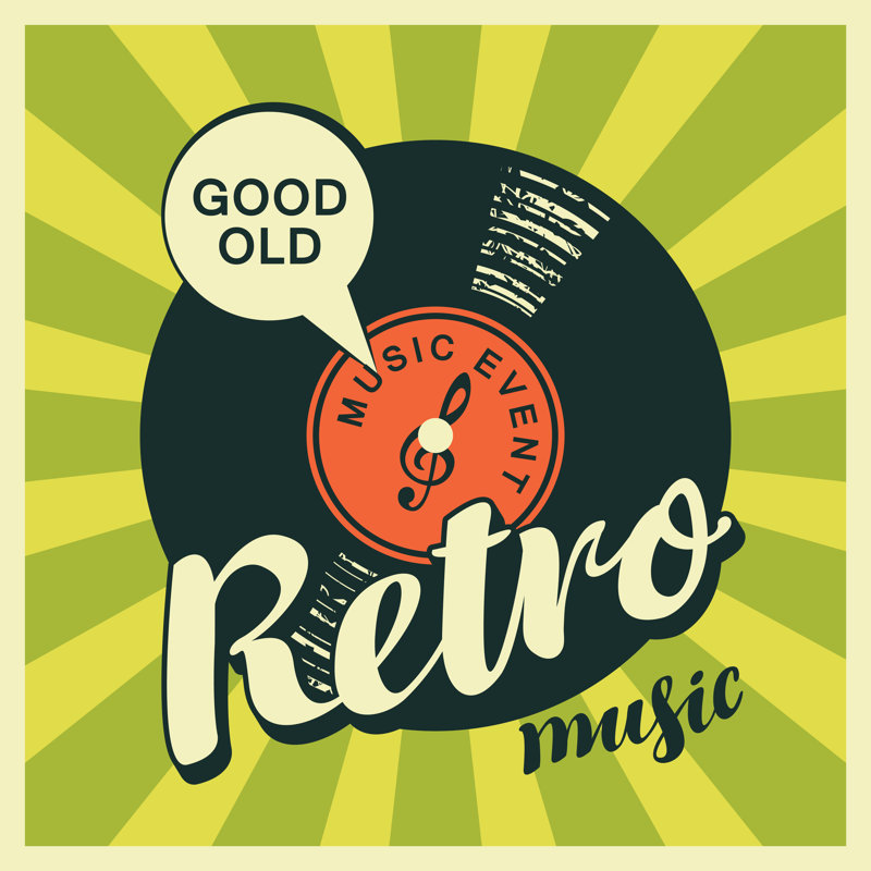 Music Banner - Wrapped Canvas Square Print, 30cm H x 30cm W x 3.8 cm D