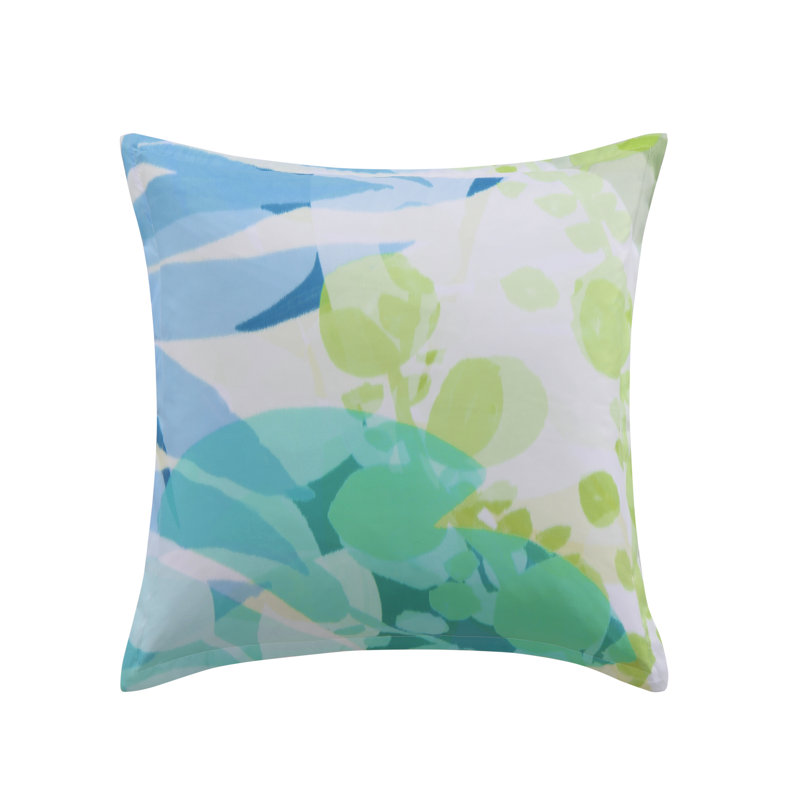 Taie décorative Tahiti fuchsia, Vert