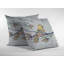  Housse et insert de coussin carré chantant moineau-981689784