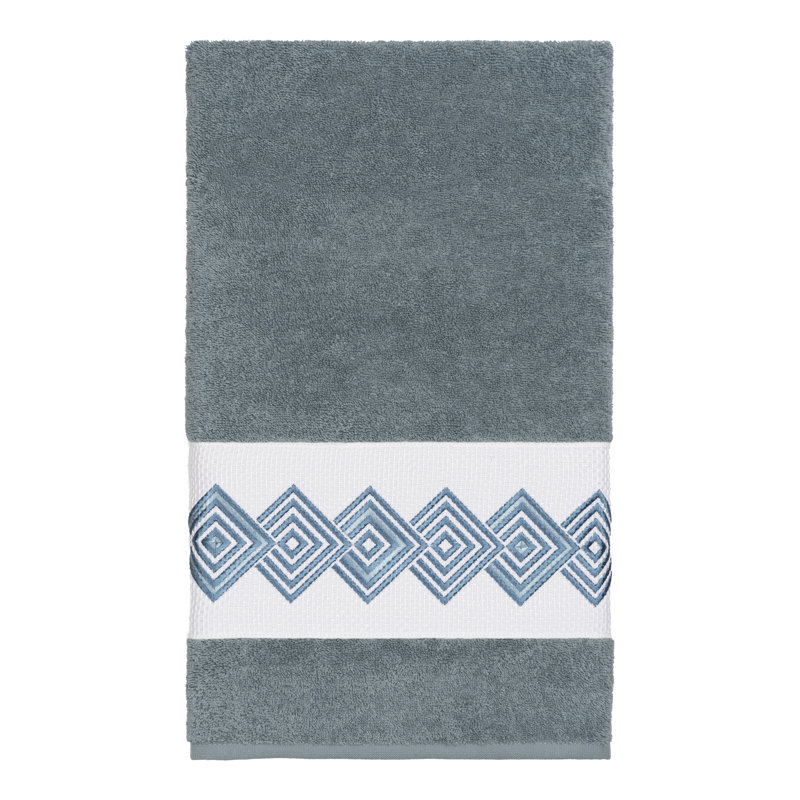 Serviette de bain Noah, Bleu sarcelle