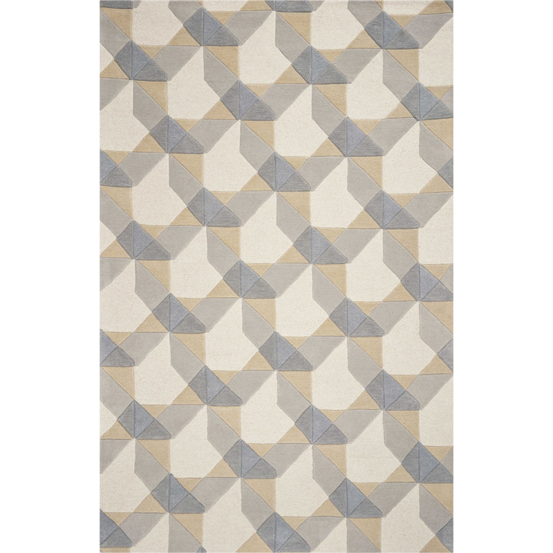Wool Indoor Rug, Rectangle 2'3" x 3'9"