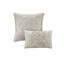 Ensemble d'édredon brodé 8 pièces Cal King Ramsey - Literie hypoallergénique