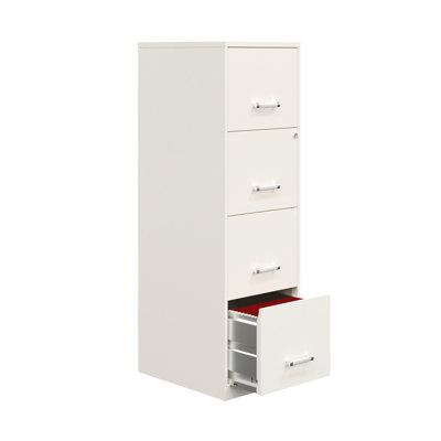 14.25'' Wide 4 -Drawer Steel File Cabinet