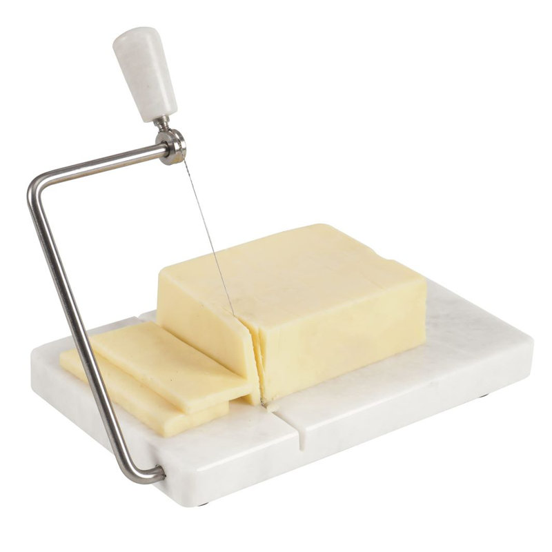 Coupe-fromage et beurre, Blanc