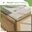 Sadah Glass Top Metal Base Dining Table