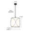Luminaire suspendu pour îlot de cuisine 3 lumières Luminaire suspendu pour cuisine pour salle à manger