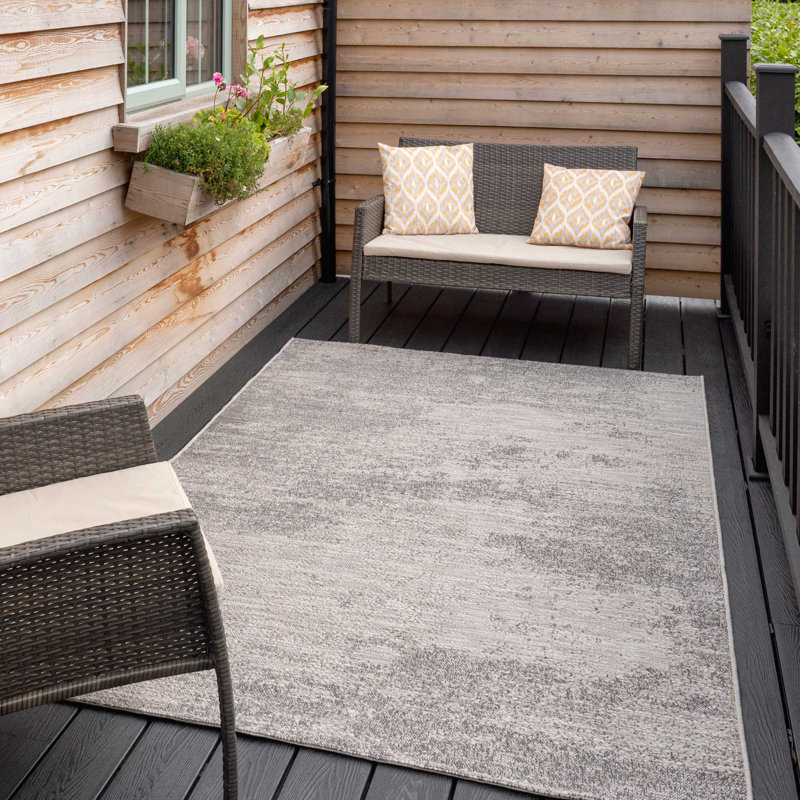 Eliscar Abstract Indoor / Outdoor Area Rug, Rectangle 120 x 170cm