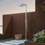 Douche extérieure autoportante à température contrôlée 84 po avec douche à main H 84 po-128796232-124931380