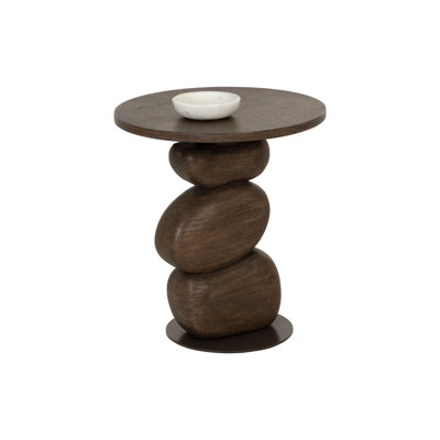 TABLE D'APPOINT BAlio - ASPECT BOIS - MARRON