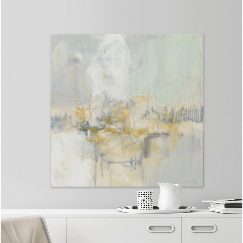 Reproduction d’art sur toile tendue pastel obscura, H 12 po x l 12 po x P 1,5 po