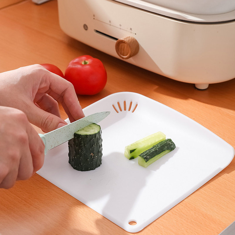 Hanging Chopping Cutting Board With Hole Small Board Kitchen Multifunctional Chopping Board Chopping Board Plastic Panel