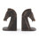 Trojan Horse Head Bookends-Bronze